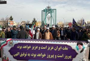 خروش مردم قوچان در راهپیمایی ۲۲ بهمن 