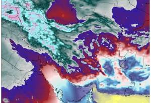 سرعت باد در همدان به ۶۰ کیلومتر در ساعت رسید