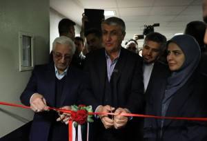 افتتاح کلینیک زخم در شیروان با حضور رئیس سازمان انرژی اتمی