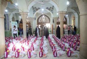 توزیع ۴۰ بسته معیشتی با آغاز ماه رمضان در قائمشهر