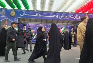 گزارش ایسنا از حضور جامعه ورزش در راهپیمایی ۲۲ بهمن