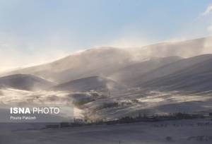 وزش باد نسبتا شدید و احتمال کولاک برف در ارتفاعات زنجان