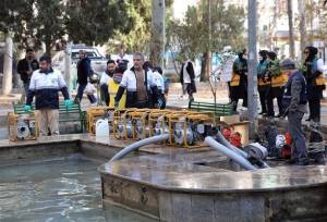 تمرین عملیاتی و تست تجهیزات پایگاه‌های مدیریت بحران پایتخت