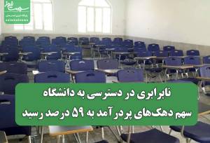 نابرابری در دسترسی به دانشگاه/ سهم دهک‌های پردرآمد به ۵۹ درصد رسید