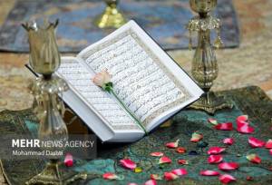 محفل جزءخوانی قرآن کریم در مصلای آستارا