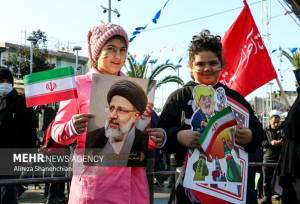 حضور پرشور مردم تالش در راهپیمایی ۲۲ بهمن