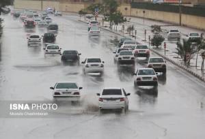 تقویت گشت پلیس راه در پی بارندگی امروز خوزستان/ همه راه‌ها باز هستند