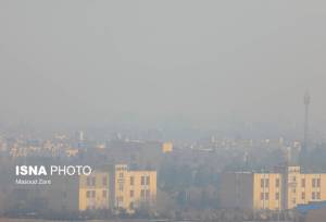 هوای شهر کرمانشاه بسیار ناسالم شد