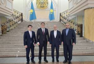 رایزنی دیپلمات ایرانی با دو مقام ارشد قزاقستان