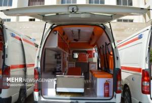 آمبولانس جدید در راه بیمارستان رامسر