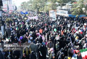 سخنرانی حجت‌الاسلام شیرازی در اجتماع باشکوه ۲۲ بهمن بیرجند