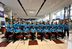 کاروان تیم ملی فوتبال زنان راهی گلدکوست شد