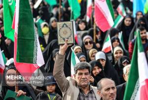 افزایش ۸۰ درصدی حضور قمی ها در راهپیمایی ۲۲ بهمن نسبت به سال ۱۴۰۳