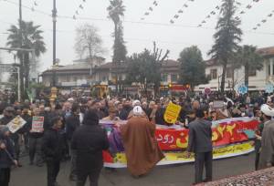 حضور پرشور مردم رودسر در راهپیمایی ۲۲ بهمن