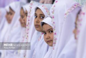 مهمانی فرشته‌ها؛ جشن تکلیف ۱۵۰۰ دختر ورامینی برگزار شد