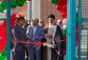 آیین خشت‌گذاری مدرسه ۱۵ کلاسه جلیل‌آباد پیشوا برگزار شد