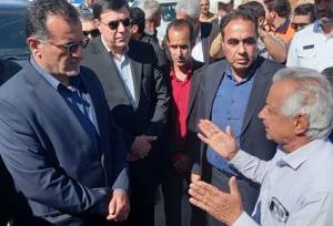 پیگیری مشکلات راه و مسئولیت اجتماعی معادن زرند