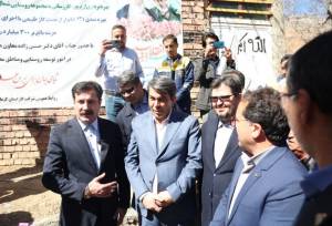 افتتاح پروژه گازرسانی به مجموعه روستایی شهرستان رابُر با حضور معاون رئیس‌جمهور