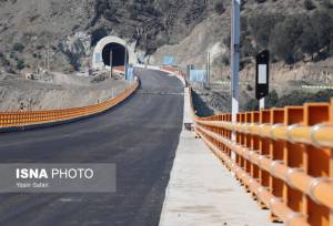 بازگشایی آزادراه قزوین - رشت پس از رفع ریزش کوه