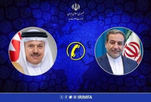 تماس تلفنی وزیر خارجه بحرین با عراقچی