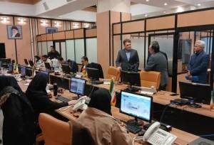 زینی‌وند از ستاد انتخابات کشور بازدید کرد