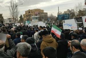 حماسه حضور مردم شیروان در راهپیمایی ۲۲ بهمن