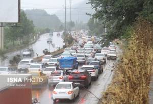 ترافیک ۳ کیلومتری در آزادراه کرج - قزوین به‌دلیل تخطی از سرعت مطمئنه