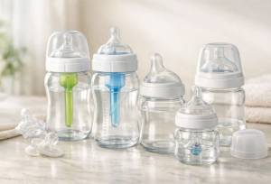 راهنمای انتخاب شیشه شیر استاندارد و ضد نفخ برای حفظ سلامت نوزادان