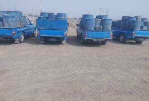 توقیف خودروهای سوخت‌کش در مرزهای سیستان و بلوچستان