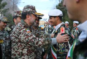 بازدید فرمانده قرارگاه مشترک پدافندهوایی خاتم الانبیا از منطقه پدافند هوایی شمال‌غرب