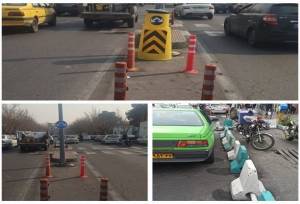 تکمیل الزامات ترافیکی معابر اطراف بیمارستان‌های شریعتی و قلب تهران