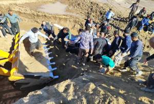 ریزش چاه در فریمان جان مرد ۴۰ ساله را گرفت