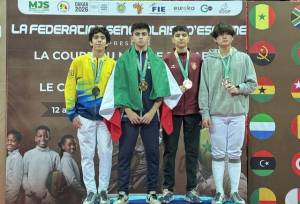 قهرمانی شمشیرباز نوجوان ایران در جام جهانی سنگال