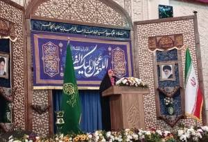 تجدید میثاق بانوان شیرازی با آرمان‌های انقلاب در حرم امین ولایت