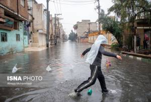 پیش‌بینی بارش پراکنده و وزش باد شدید در سواحل بوشهر