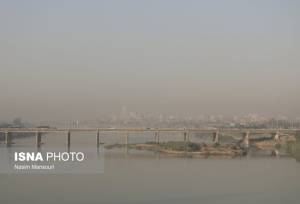 تداوم آلودگی شهرهای صنعتی خوزستان در روزهای پیش رو