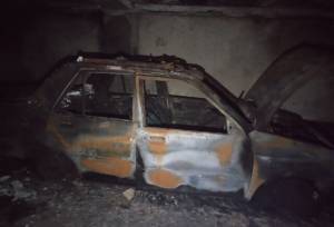 گزارشی از وقوع آتش‌سوزی در پارکینگ یک ساختمان در پیشوا