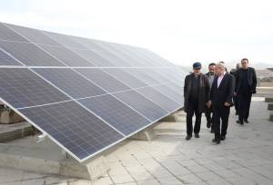 نیروگاه خورشیدی ۱۱۰ کیلوواتی در منطقه نوآوری ایران افتتاح شد