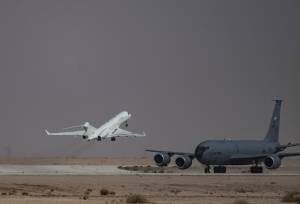  آمریکا E-11A را به خاورمیانه آورد!