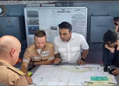  عملیات مشترک دریایی مسکو و تهران در خلیج عمان 