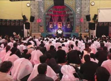 یزدی‌ها کفن‌پوش با امام امت بیعت کردند
