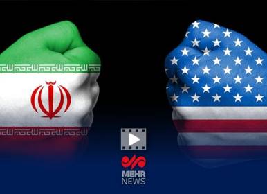 کری خوانی پهلوان ایرانی برای سربازان آمریکا+فیلم