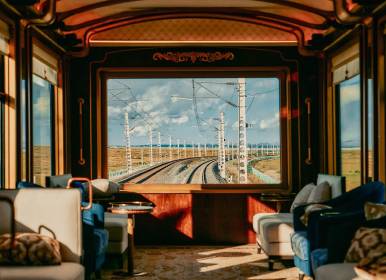 با این قطار لوکس از جاده ابریشم بگذرید