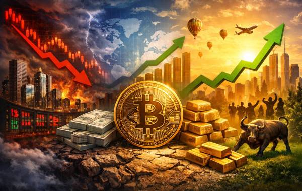 بررسی همبستگی قیمت بیت‌ کوین با سایر بازارهای مالی