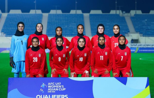 احسان یاسین به افتخار دختران فوتبال ایران خواند