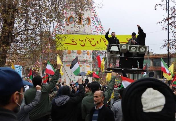 راهپیمایی مازندرانی‌ها علیه اغتشاشات