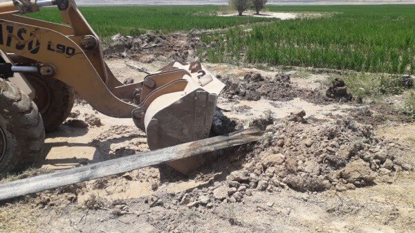 انسداد ۱۴۲۴ حلقه چاه غیرمجاز در کرمانشاه طی سال جاری 
