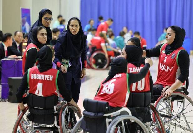 حضور بازیکن و مربی زنجانی در اردوی تیم  بسکتبال با ویلچر زنان