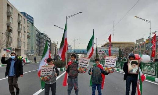 برگزاری راهپیمایی ۲۲ بهمن در سراسر کشور+فیلم