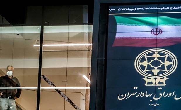 کاهش 7 هزار و 617 واحدی شاخص بورس تهران
